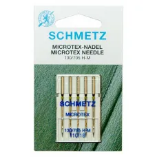 Иглы Schmetz микротекс (особо острые) №110, 5 шт